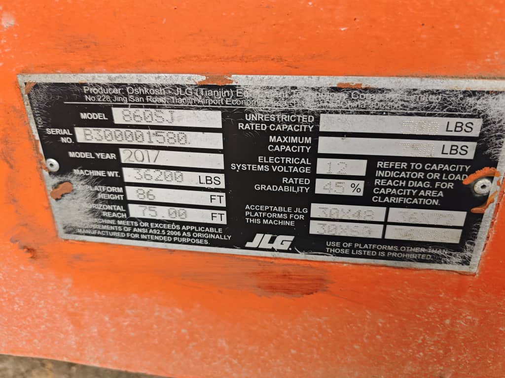 Sold - Telescopic Boom Lift - View 6